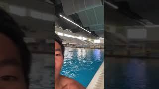 TIDURAN DI DASAR KOLAM 5 METER? 