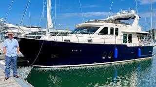 £750,000 Yacht Tour : 2009 Aquastar 57