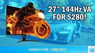 Best Value 27" 144Hz VA Monitor, AOC C27G1 Review