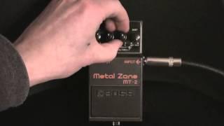 Boss Metal Zone MT-2 Review/Demo