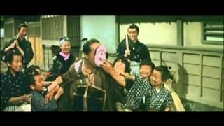 Ichi-on Jobutsu Komuso and Hyottoko from "Souls in the Moonlight" 1957