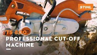 TS 800 STIHL Cutquik® Cut-off Machine Cutting Granite | STIHL