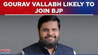 Big Setback For Congress Ahead Of Polls | Will Gourav Vallabh Join BJP? | Lok Sabha Election 2024