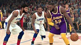 NBA 2K20 Gameplay - Los Angeles Clippers vs Los Angeles Lakers – NBA 2K20 PS4