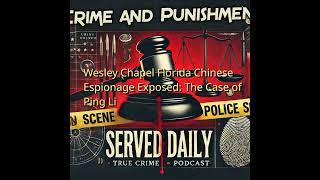 Wesley Chapel Florida Chinese Espionage Exposed: The Case of Ping Li