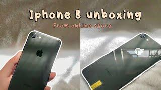 Iphone 8 unboxing in late 2021| from an online store | lil camera test
