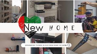 New home  in  | Unboxing thing bought from india | Day in my life  | #lifeinuaevlog #diml