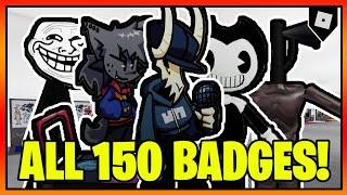 How to get ALL 150 BADGES in TREVOR CREATURES KILLER 2 || Roblox