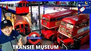 Johny's Subway Train Ride To London Transit Museum