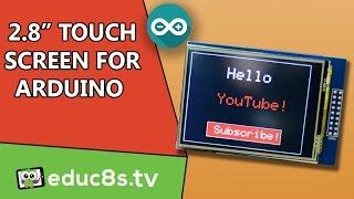 Arduino Tutorial: 2.8" TFT LCD Touch Screen ILI9325 with Arduino Uno and Mega from Banggood.com