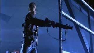 Terminator 2 - Alternate Minigun Scene (Parody Mashup)