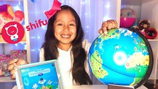 TRAVEL THE WORLD WITH ORBOOT PLAYSHIFU! STEM AUGMENTED REALITY GLOBE!