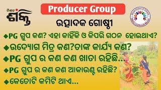 what is Producer group? how it is formed and how it works||#shg||#missionshakti||#olm||#gplf