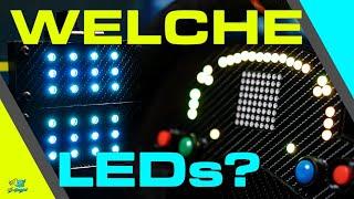 Die BESTEN SIMRACING LEDs? DIY RGB LEDs im VERGLEICH - WS2812b vs. PL9823-F5