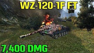 World Of Tanks | WZ-120-1G FT - 7400 Damage - 9 Kills