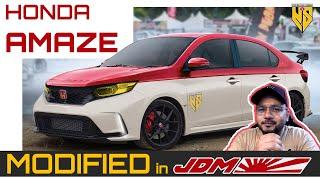 HONDA AMAZE Modified in JDM style | YSD