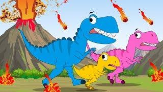 Baby T. Rex Song + Baby Shark Doo Doo + FunForKidsTV Songs Compilation