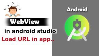 Webview in android studio | How to load URL | #29