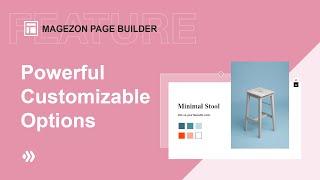 Magezon Page Builder | Powerful Customizable Options