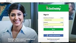 Using free coupon codes to buy cheap GoDaddy domain