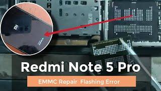 Redmi Note 5 Pro EMMC Repair With UFI Box || Flashing Error Hang on Logo Solution