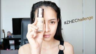 ZHE Challenge แต่งหน้าด้วยแป้งและรองพื้นจาก ZHE - lil Jane