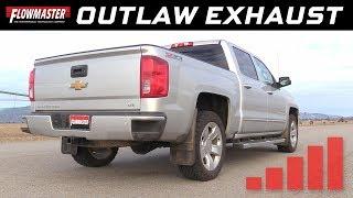 2014-19* GM Silverado/Sierra 1500 5.3L - Outlaw Extreme Cat-Back Exhaust System 817916