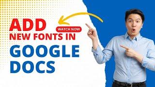 How to Add New Fonts in Google Docs | Install Custom Fonts in Google Docs