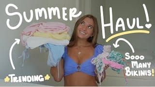 SUMMER HAUL!! ft lots of bikinis and mini dresses (BLACKBOUGH + Princess Polly) ️