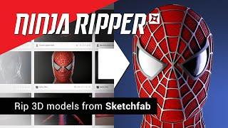 Ninja Ripper 2.0.9 beta | Rip any 3D model from Sketchfab