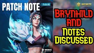 Brynhild Rework Fresh Patch Notes - Infinite Magicraid