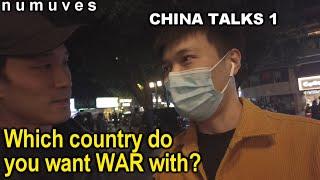 Which country do u want to WAR with? China street interviews