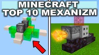 MINECRAFTDA TOP 10 MEXANIZM QURAMAN.