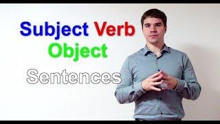 Efficient English 1: Subject Verb Object Sentences