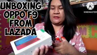 UNBOXING OPPO F9 FROM LAZADA