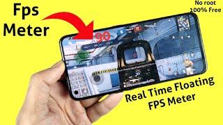 How to Enable FPS Meter in any android phone realme Floating FPS Meter