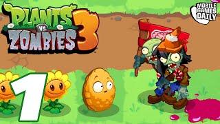 Plants vs Zombies 3: Welcome To Zomburbia - Gameplay Walkthrough Part 1 (iOS, Android)
