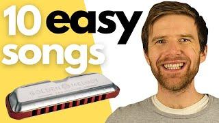 10 Easy Harmonica Songs (& How to Play Them) | Beginner Harmonica Lesson & Harp Tabs