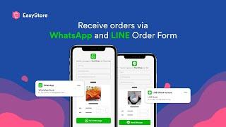 Demo of WhatsApp and LINE Order Form (Latest)