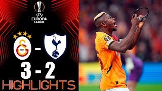 Galatasaray vs Tottenham 3-2 | MAÇ ÖZETI | UEFA Avrupa Ligi 2024/25