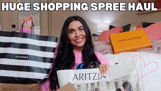 Biggest shopping haul EVER! (Aritzia, Revolve, Louis Vuitton, Sephora, Amazon + MORE) 2024!