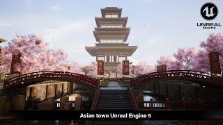 Asian City Unreal Engine 5