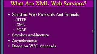 81 What are XML Web Services