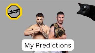 My Predictions and Betting Tips for OKTAGON 68: Todev vs Fleury (Full Card Predictions)