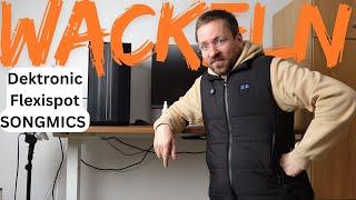 Wackeltest beim Desktronic Home Pro - Flexispot E7 Pro - SONGMICS NoName  /moschuss