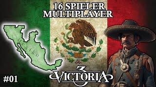 Neue Runde | Victoria 3 Multiplayer mit Mexiko | Folge 1 | RP Gameplay Deutsch