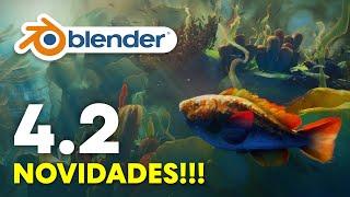 NOVIDADES do Blender 4.2 | Fique por dentro do que mudou!