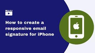 How to create a responsive email signature for iPhone with Bybrand