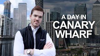 A Day at an Investment Bank in London's Canary Wharf | Vlog