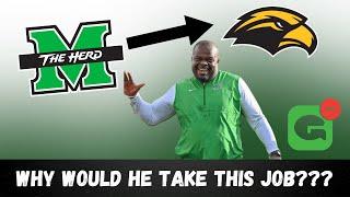 The SURPRISING DECISION by Charles Huff to leave Marshall for Southern Miss | From FIRST to WORST